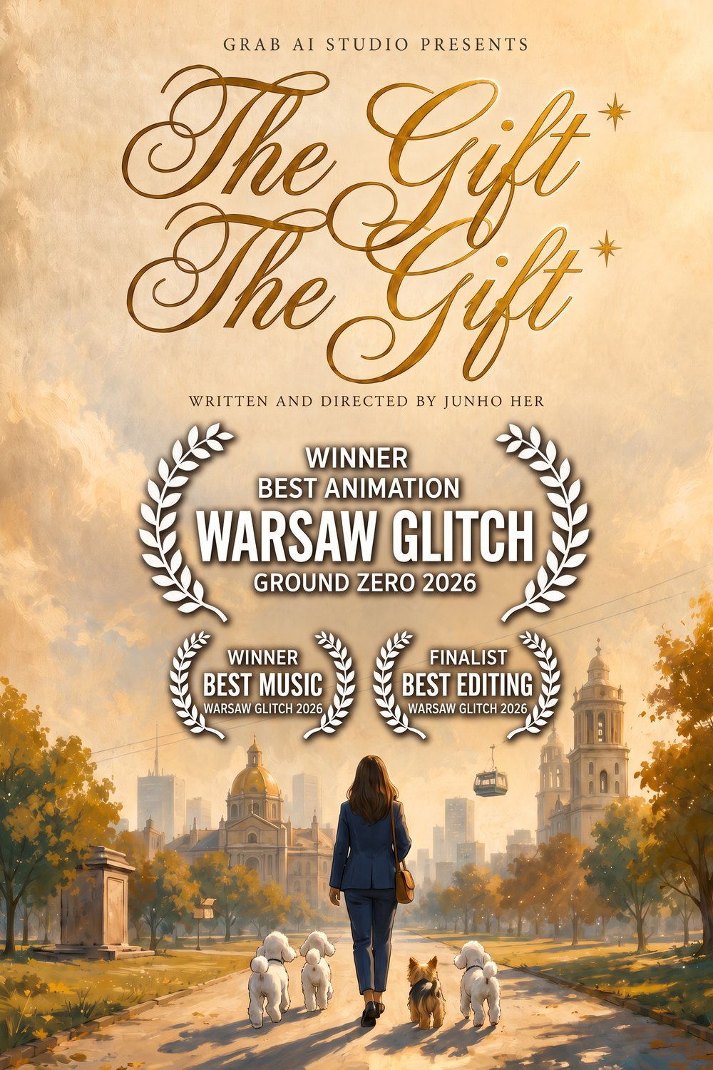 The Gift — Warsaw Glitch 2026 Best Animation, Best Music 수상 및 Best Editing Finalist 포스터